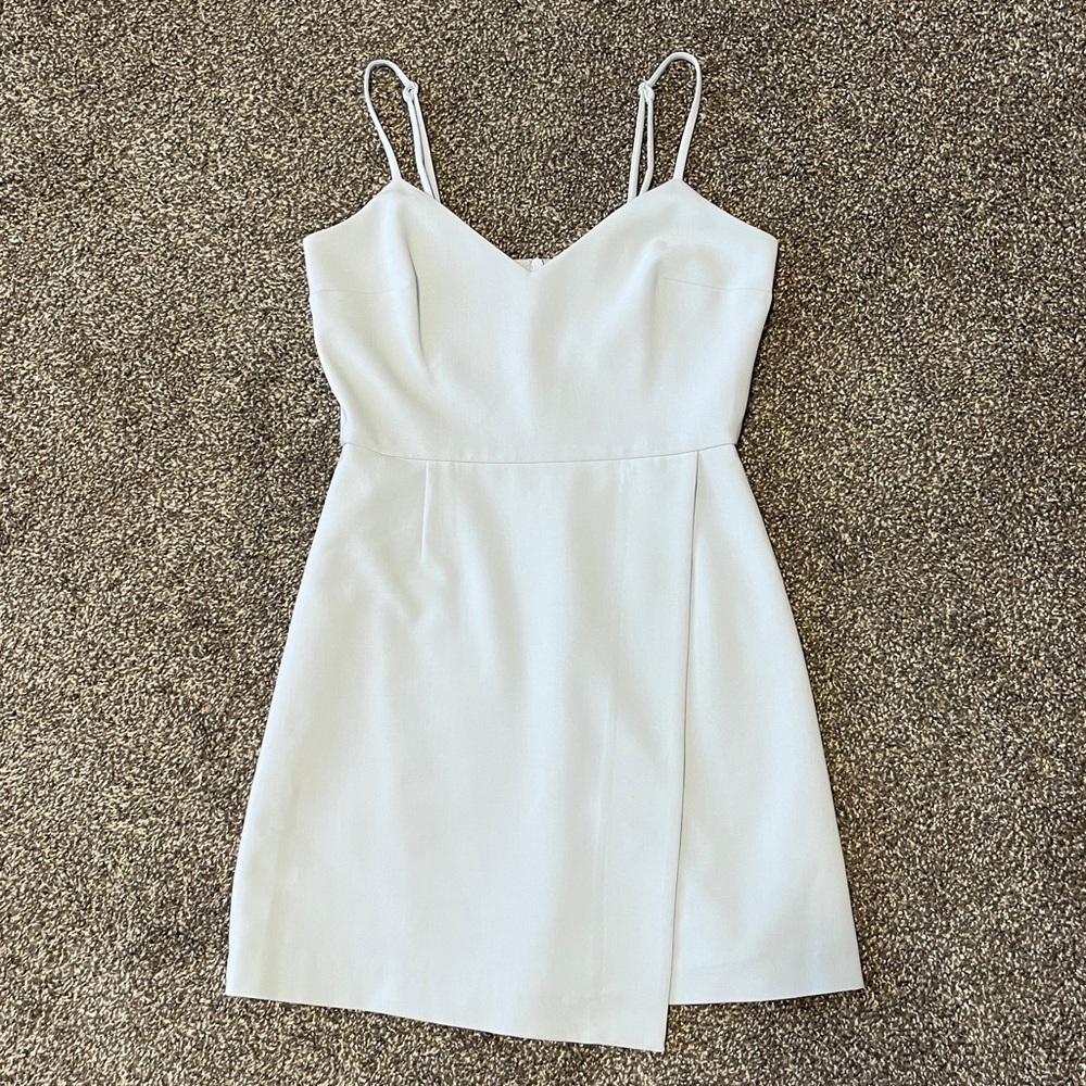 French Connection Light Blue Mini Dress - Picture 3 of 8
